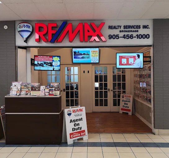 RE/MAX Realty Services office at Shoppers World Brampton